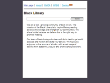 Tablet Screenshot of blacklib.com